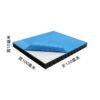 747334724862_6 Aluminum Heat Sink 100 × 100 × 10 mm — with Thermal Tape, Black Anodized, Dense Fins - product detail view