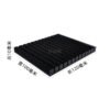 747334724862_7 Aluminum Heat Sink 100 × 100 × 10 mm — with Thermal Tape, Black Anodized, Dense Fins - product detail view